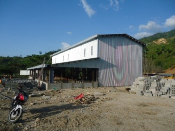Casa de Máquinas Proyecto Hidroeléctrico Ojo de Agua, Olancho, Honduras