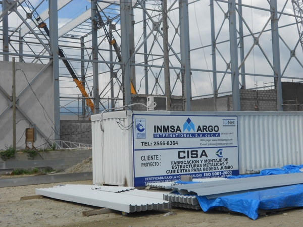 Central de Ingenios(CISA)Jumbo Bag Storage Warehouse, SPS,  Honduras